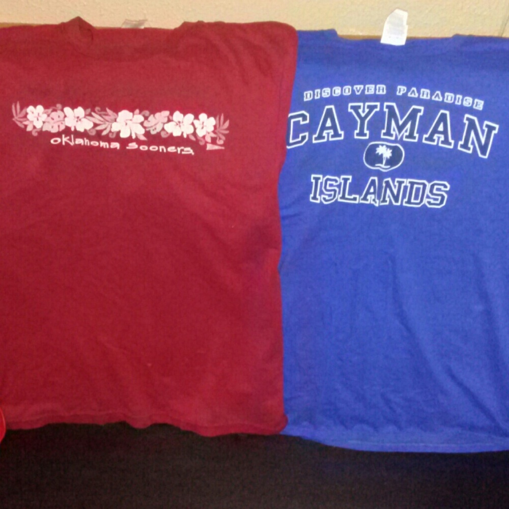 Two Adult XL t-shirts